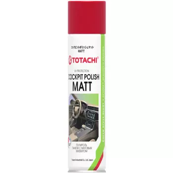 Полироль приборной панели Totachi 400мл матовый зеленое яблоко (art. 9E240)