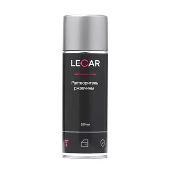 Растворитель Lecar ржавчины 520 мл(аэрозоль)