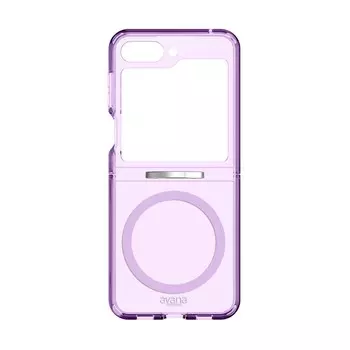Чехол-накладка Itskins AVANA ICE Compatible with MagSafe для Galaxy Z Flip5, силикон, сиреневый