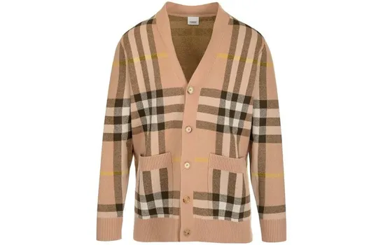 Мужской кардиган Burberry, песочный
