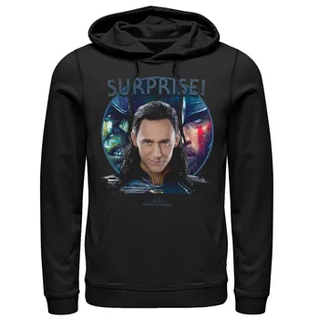Мужская толстовка с капюшоном Marvel Thor Ragnarok Loki Surprise Shadows Licensed Character