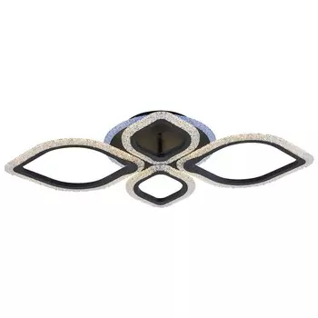 Светодиодная диммируемая люстра с ПДУ Profit Light 8018/2+2 GRP 76W+7W RGB