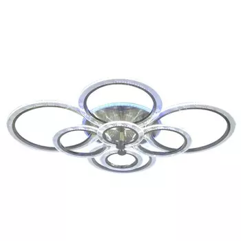 Светодиодная диммируемая люстра с пультом ДУ Seven Fires Odeon SF7052/9C-AB-RGB