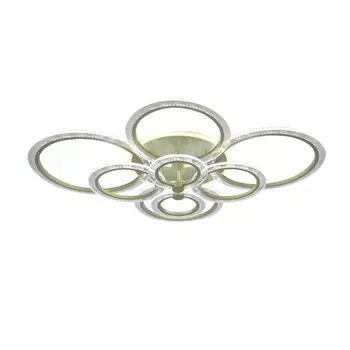 Светодиодная диммируемая люстра с пультом ДУ Seven Fires Odeon SF7052/9C-SGD-BL
