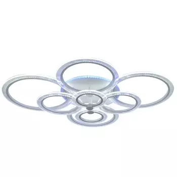 Светодиодная диммируемая люстра с пультом ДУ Seven Fires Odeon SF7052/9C-WT-RGB
