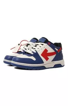 Комбинированные кеды Out of Office Off-White