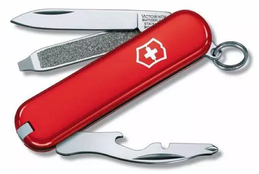 Нож перочинный Victorinox Rally 0.6163 58мм 9 функций красный