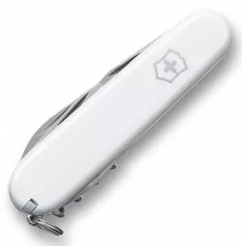 Нож перочинный Victorinox Spartan, сталь X55CrMo14, рукоять Cellidor®, белый, 12 функций, 91мм
