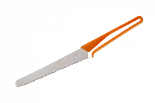 Нож кухонный для хлеба Shikisai V-Flex Kasumi 15 см, сталь 420J2 , рукоять полипропилен