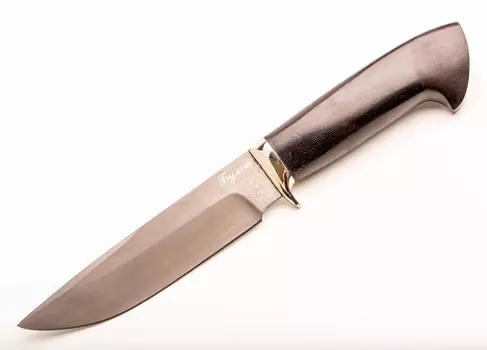 Нож Леший-2, сталь булат, граб
