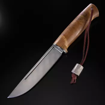 Нож Лиман, сталь K110, карельская береза