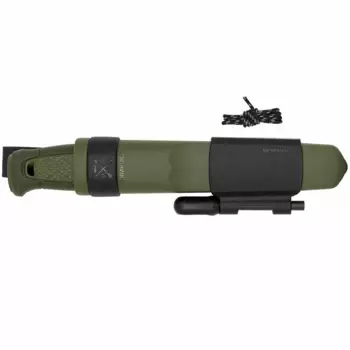 Нож Morakniv Kansbol with Survival kit, с огнивом, зеленый