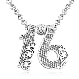 Цепь с подвеской из серебра 74310751650-И17