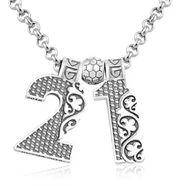 Цепь с подвеской из серебра 74310751650-И22