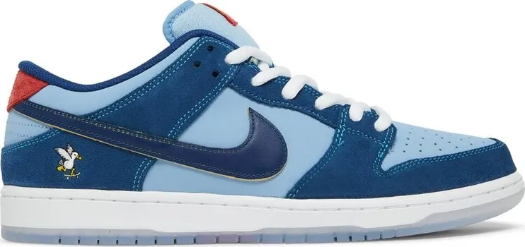 Кроссовки Nike Why So Sad? x Dunk Low SB 'The Predatory Bird', синий