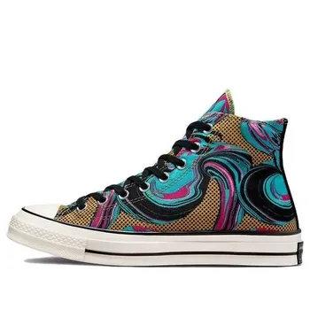 Кроссовки chuck 70 '90s high 'marbled' Converse, золотой