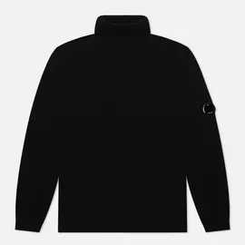 Мужской свитер C.P. Company Merino Wool Roll Neck Knit, цвет чёрный, размер 54