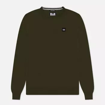 Мужской свитер Weekend Offender Solace Crew Neck, цвет зелёный, размер XXL