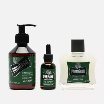 Набор для ухода Proraso Refreshing, цвет белый