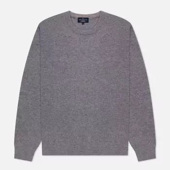 Мужской свитер Hackett Lambswool Crew, цвет серый, размер S