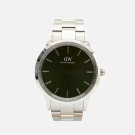 Наручные часы Daniel Wellington Iconic Link Emerald, цвет серебряный