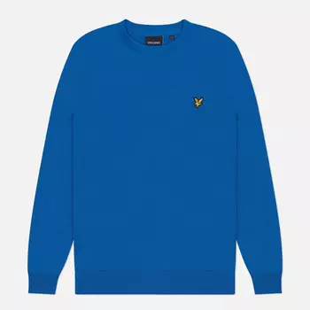 Мужской свитер Lyle & Scott Cotton Crew Neck Regular Fit, цвет синий, размер XL