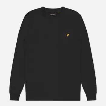 Мужской свитер Lyle & Scott Cotton Crew Neck Regular Fit, цвет серый, размер XXL