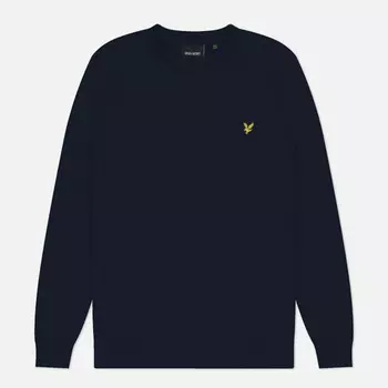 Мужской свитер Lyle & Scott Cotton Crew Neck Regular Fit, цвет синий, размер XL