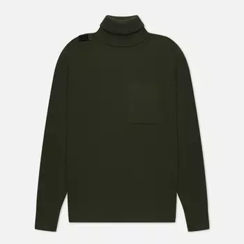Мужской свитер MA.Strum Milano Knit Roll Neck, цвет оливковый, размер XXXXL