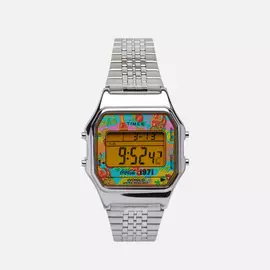 Наручные часы Timex x Coca-Cola T80, цвет серебряный