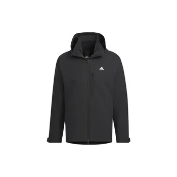Adidas Мужская повседневная спортивная куртка с капюшоном и логотипом «три в одном» IV7594 XS