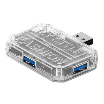 USB C Hub 3 в 1 USB C многопортовый адаптер с 4K HDMI 100 Вт подача питания 5 Гбит/с USB3.0 для MacBook Dell XPS iPad Pro F