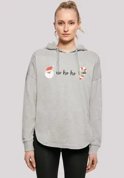 Толстовка HO HO HO WEIHNACHTEN CHRISTMAS - Hoodie F4NT4STIC, серый