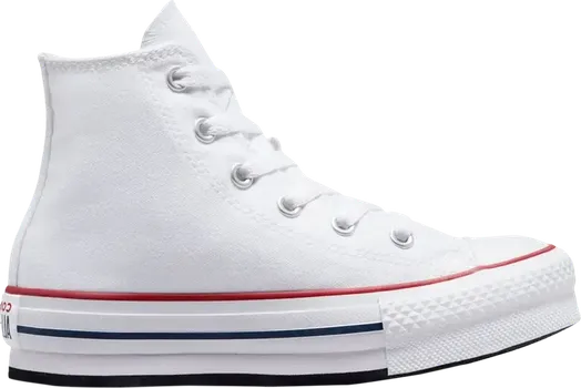Кроссовки Converse Chuck Taylor All Star Lift Platform High PS White Garnet, белый