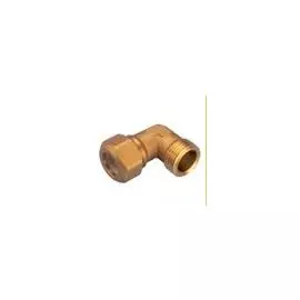 Уголок 22х1/2" НР для медной трубы обжим (латунь)
