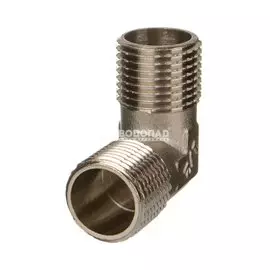 Уголок никель 1/2" НР