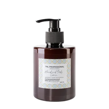 TNL Professional Крем парфюмированный для рук и тела, амбра и перец / TNL Hand & Body Cream 300 мл