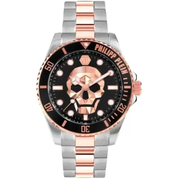 fashion наручные мужские часы Philipp Plein PWOAA0822. Коллекция The Skull Diver