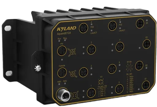 Коммутатор управляемый Kyland Aquam8012A 302242650 9 10/100Base-TX ports , 48VDC(33.6-60VDC) dual redundant power inputs w/o cooling fin