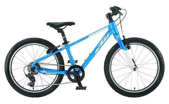 Горный велосипед KTM Wild Cross 20 - 20 дюймов - Diamant - 2023, цвет Blau|metallic blue (white)
