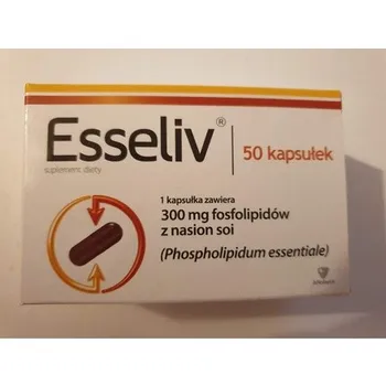 Esseliv Phospholipid Травяная добавка против заболеваний печени и желчного пузыря, 50 капсул Aflofarm