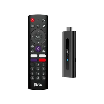 TV98 PRO ATV Android 13 8K ТВ-приставка H313 Двухдиапазонный WIFI Голосовой пульт дистанционного управления ТВ-приставка, 2 + 16G