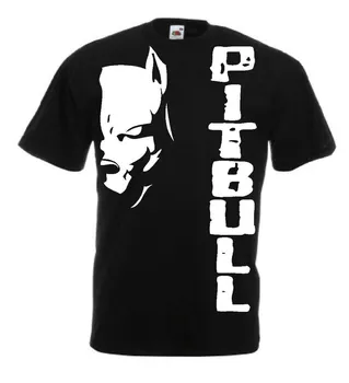 Футболка унисекс Pitbull Fight Dog Kick Boxing Idea S