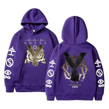 Bad Omens Band Музыкальный альбом Толстовка с капюшоном Finding Hoodie XS чёрный