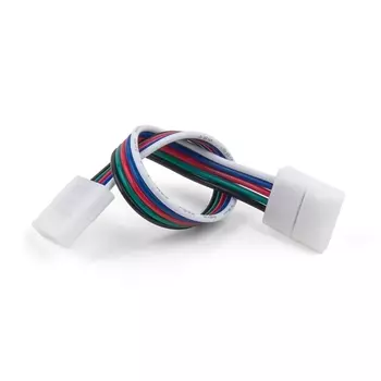 Коннектор для лент 5050+5050 24V 60Led 14,4W IP20 RGBW, гибкий двусторонний (10pkt) Elektrostandard a053704