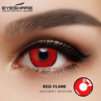 Eyeshare 1 пара контактных линз для косплея для глаз, сумасшедшие линзы, цветные контактные линзы для глаз, контактные линзы на Хэллоуин, цвет глаз, 2 шт.