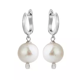 Серьги с английским замком из серебра SAM724E-Rd