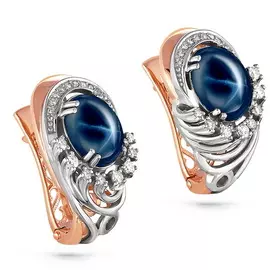 Серьги с английским замком из золота 12-0375-1400