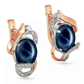 Серьги с английским замком из золота 12-0514-1400
