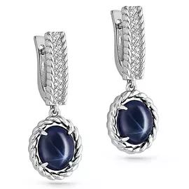 Серьги с английским замком из золота 12-11062-1400